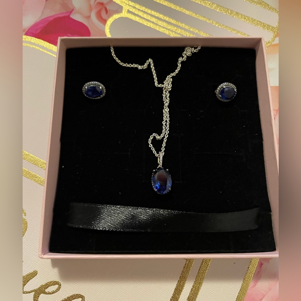 Sparkling Statement Halo Jewelry Gift Set Pandora Full Set